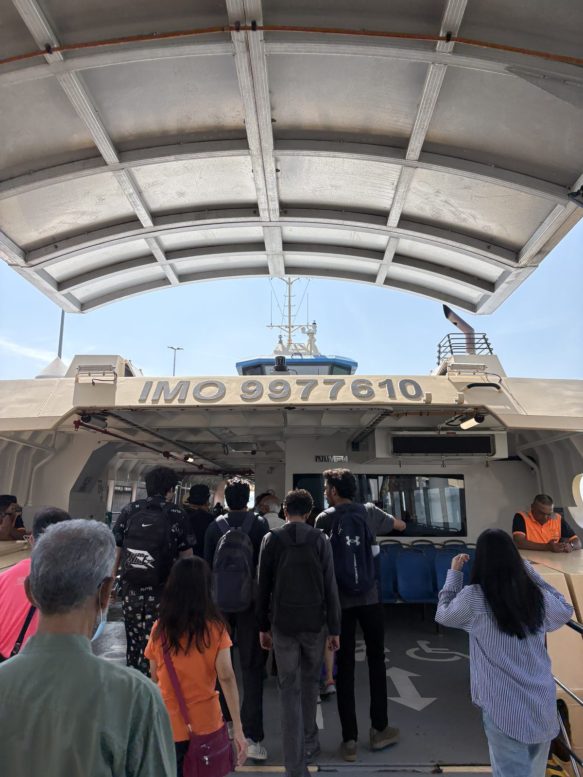 ペナン島のフェリー乗り場