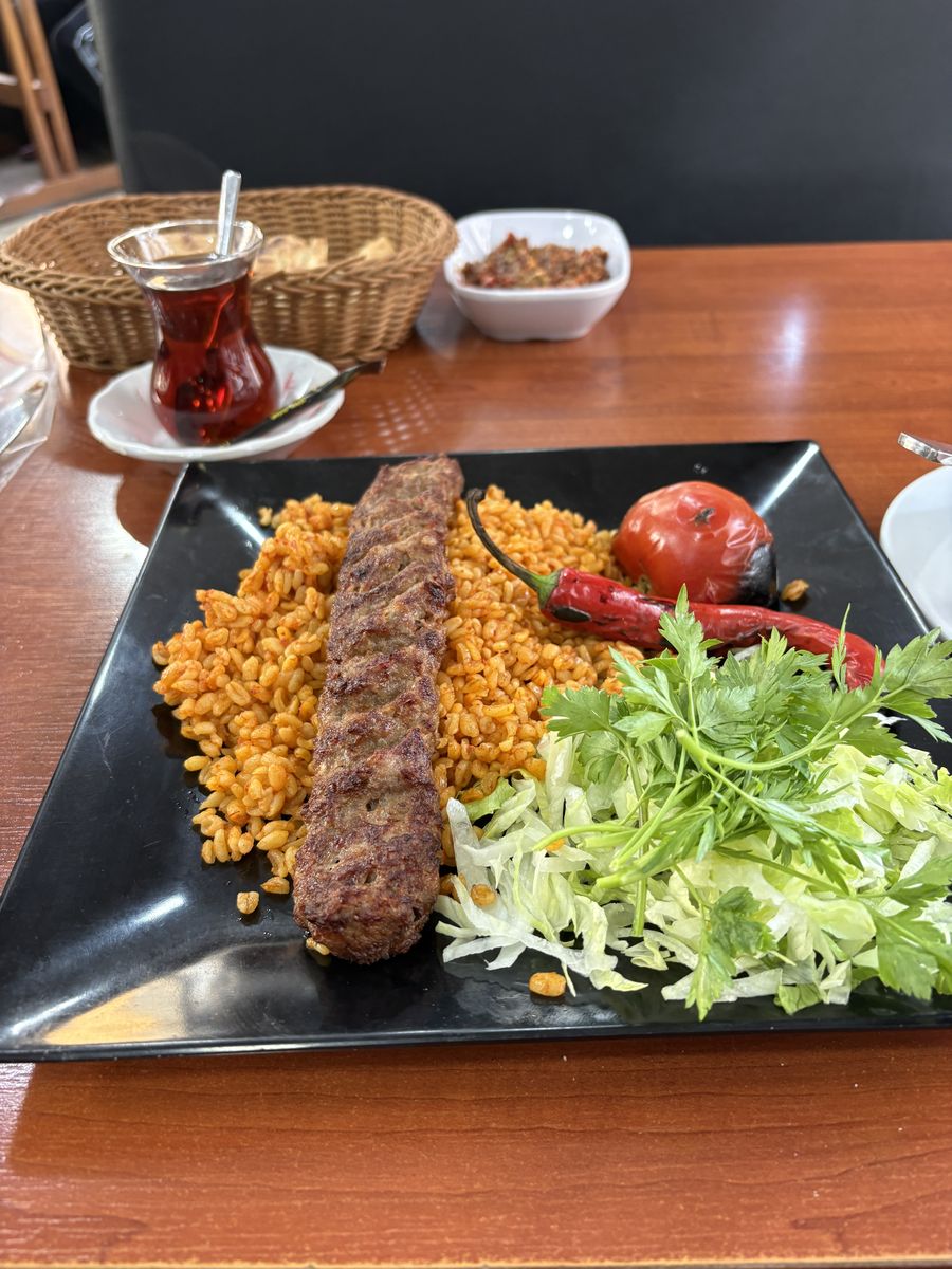 ライス付きケバブ